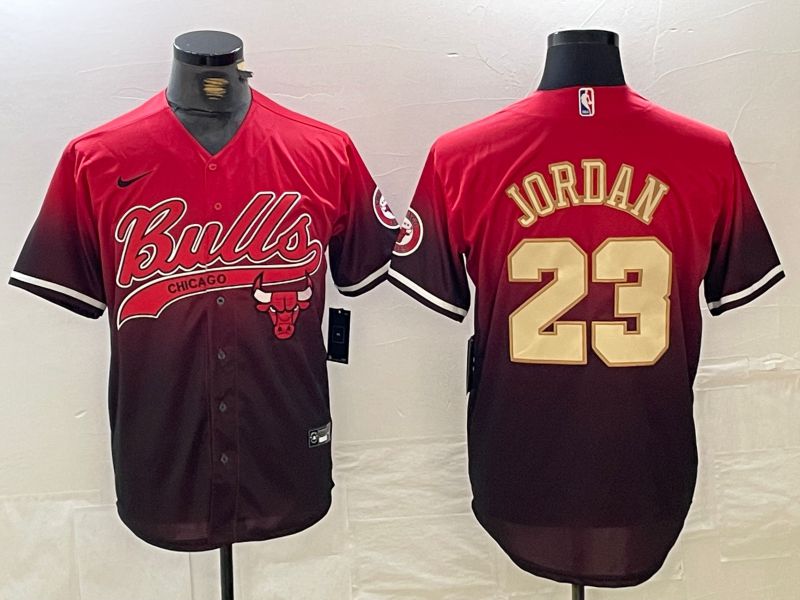 Men Chicago Bulls #23 Jordan Red Jointly 2024 Nike NBA Jersey style 2->chicago bulls->NBA Jersey
